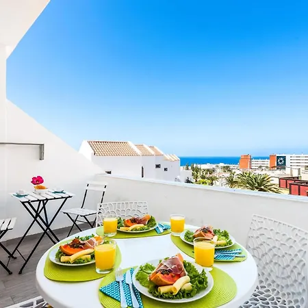 Apartamento 97 Hermosa Marina Primavera Con Terraza Y Piscina Costa Adeje (Tenerife)