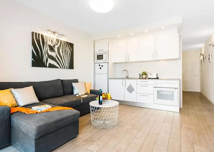 Apartment 97 Hermosa Marina Primavera Con Terraza Y Piscina Costa Adeje (Tenerife)